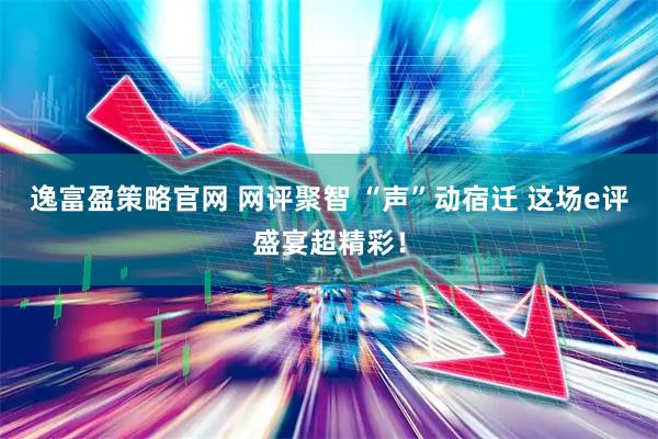 逸富盈策略官网 网评聚智 “声”动宿迁 这场e评盛宴超精彩！